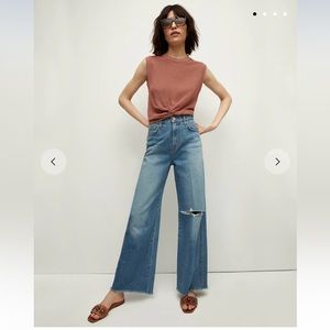 Veronica Beard TAYLOR WIDE-LEG JEAN